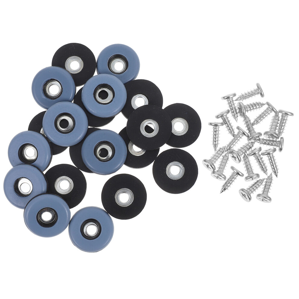 100 Pcs Nail On Ptfe Chair Leg Sliders For Hardwood Floors And Carpet 032541501555