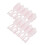 60 Pcs Nail Polish Remover Clips: Adjustable Soak Off Gel Wrap Tools 1