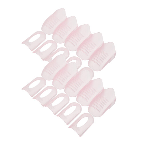 60 Pcs Nail Polish Remover Clips: Adjustable Soak Off Gel Wrap Tools