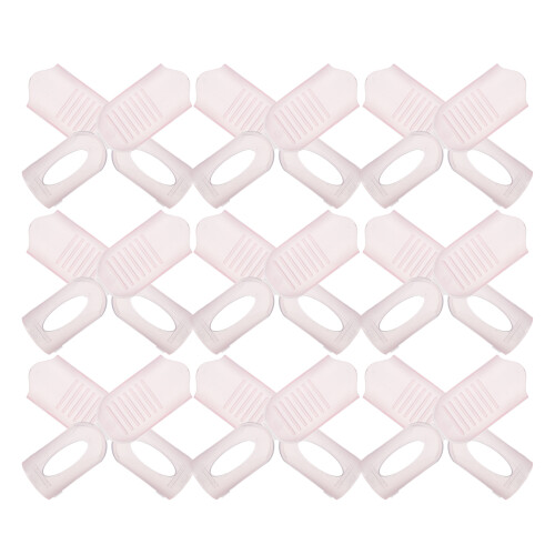 60 Pcs Nail Polish Remover Clips: Adjustable Soak Off Gel Wrap Tools 1