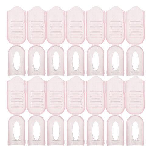 60 Pcs Nail Polish Remover Clips: Adjustable Soak Off Gel Wrap Tools 2
