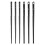 6Pcs Needle: Metal Threading Tools For Handmade Leathercraft 1