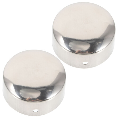 8 Pcs Handrail End Caps Decorative Tube Plugs Protector Accessories 2