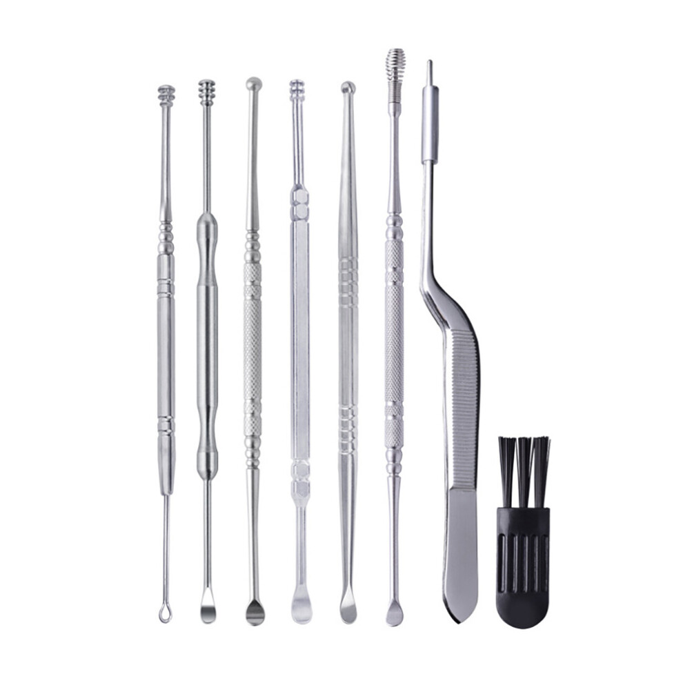 Villcase 2 Sets Pick Cleansing Tool Spoon Wax Remover