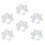 100Pcs Transparent Ice Cream Petal Shape 3