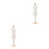 2Pcs Miniature Doll Dress Form With Adjustable Stand 10