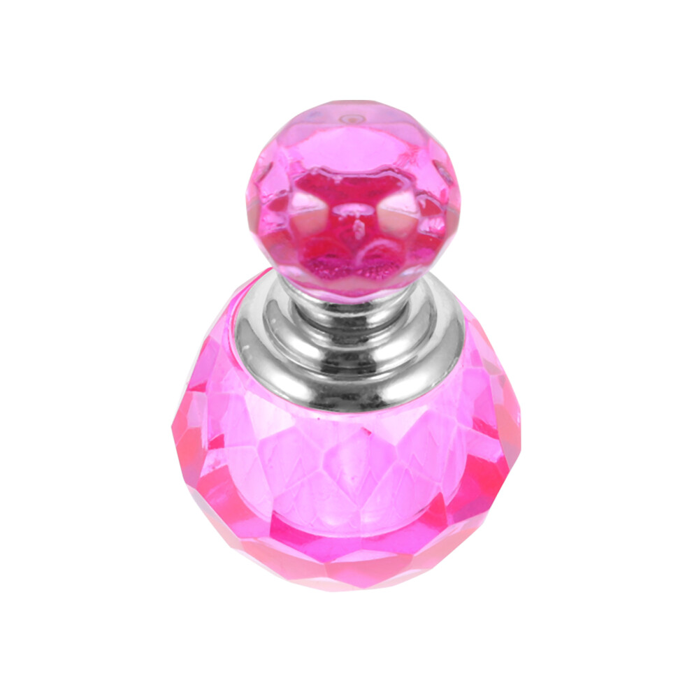 Happyyami 2 Pcs Crystal Empty Perfume Bottle Decor Storage