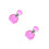 2 Pcs Crystal Empty Perfume Bottle Decor Storage 7