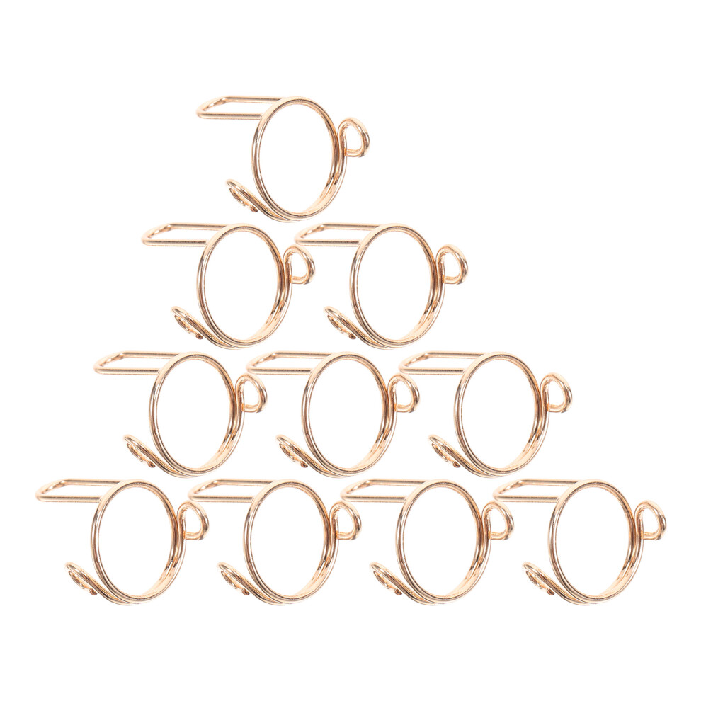 Ohphcall 50 Pcs Adjustable Reusable Nail Rings For Acrylic Nails