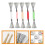 5 Pairs Double End Drum Brush Cleaning Tool For Percussion Instruments 3