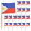 200 Decorativos Com Filipinas Para E Cupcakes 9