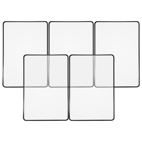 10 Pcs Full Page Magnifying Sheet For Reading Ultra-Thin PVC Bookmark