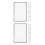 10 Pcs Full Page Magnifying Sheet For Reading Ultra-Thin PVC Bookmark 4