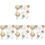 32 Pcs Silicone Toe Separators For Pedicure Nail Polish 4