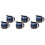 6 Pcs Ceramic Milk Jug With Handle For Coffee Tea Sauce 10