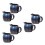 6 Pcs Ceramic Milk Jug With Handle For Coffee Tea Sauce 5