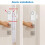 Kabelloser Tür-/Fensteralarm 108 dB ABS - Einfache Installation 6