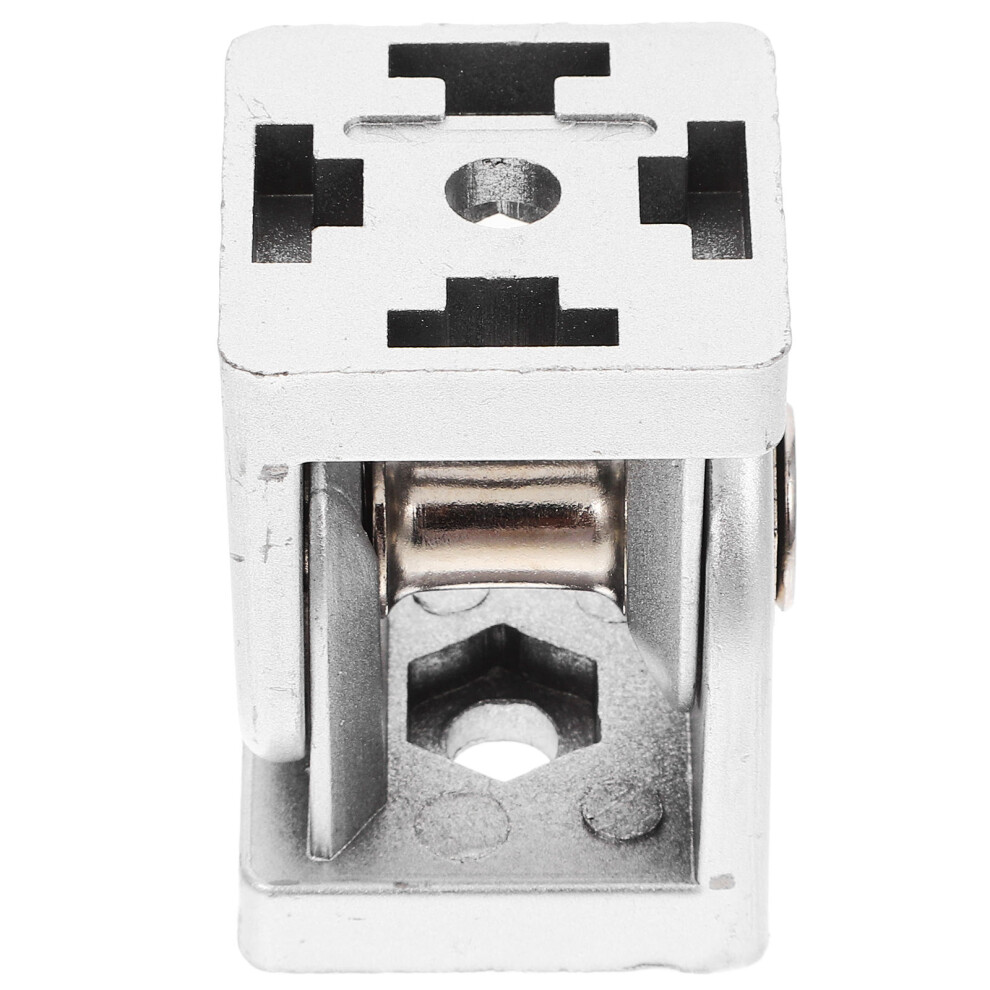 3Pcs Aluminum Extrusion Flexible Pivot Joint Connector Hinge 032510890086