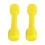 4 Pcs Ergonomic Plastic Dumbbells Hand Bars For Children Exercise 1