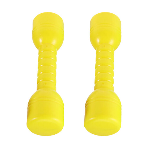4 Pcs Ergonomic Plastic Dumbbells Hand Bars For Children Exercise