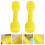 4 Pcs Ergonomic Plastic Dumbbells Hand Bars For Children Exercise 8