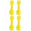 4 Pcs Ergonomic Plastic Dumbbells Hand Bars For Children Exercise 5