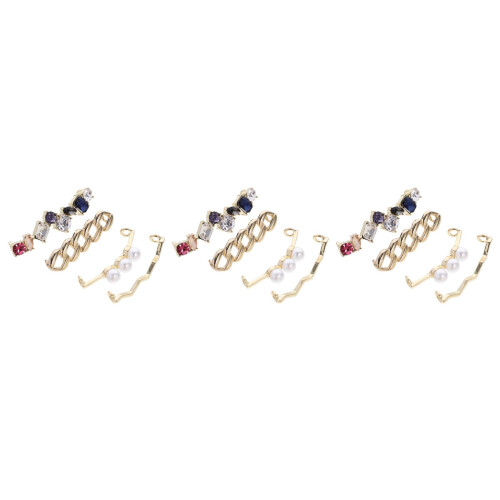 12 Pcs Alloy Shoe Lace Decorations Assorted Colors 1