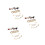12 Pcs Alloy Shoe Lace Decorations Assorted Colors 7