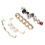 12 Pcs Alloy Shoe Lace Decorations Assorted Colors 10