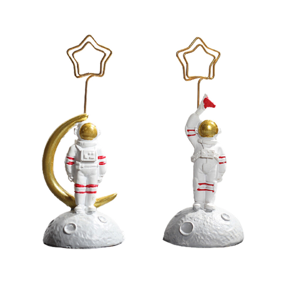 4 Pcs Photo Clips Memo Holders Note Paper Cards (White)-image-OPC-PKXC6C5-NEW