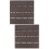 2 Pcs Wood Plastic Floor For Garden Splicing Decor 7