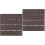2 Pcs Wood Plastic Floor For Garden Splicing Decor 4