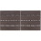 2 Pcs Wood Plastic Floor For Garden Splicing Decor 2