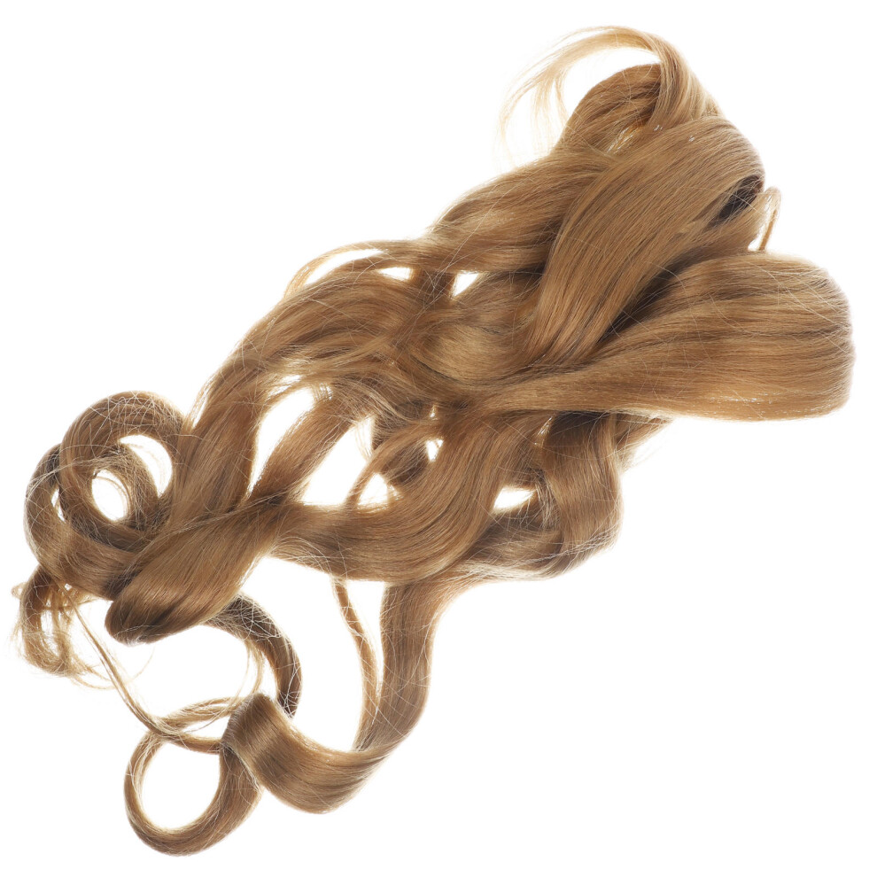 Villcase Unisex 4Pcs Curly Braiding Hair Synthetic Long Extension Wig For Women Girls