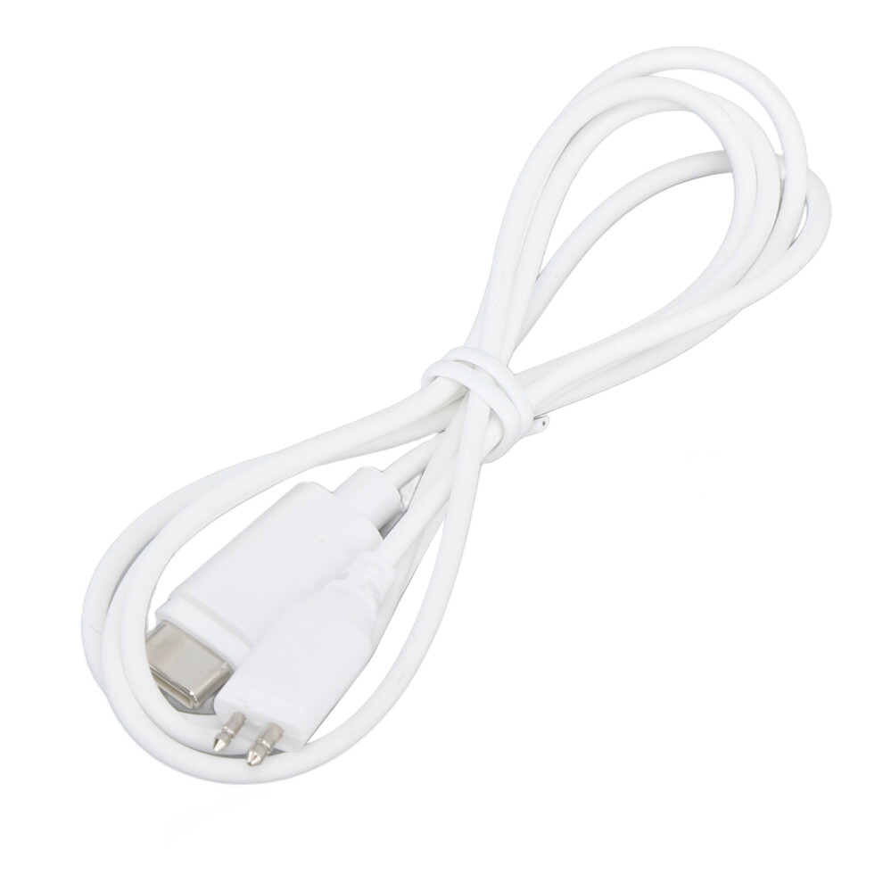 2Pin Hearing Amplifier Receiver Cable, Heat-Resistant, Durable Plastic