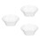 3Pcs Multi-Functional Portable Wash Basin Large-Capacity Plastic 4