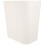 Trash Bin Container Simple Household Trash Can White 1pcs 1