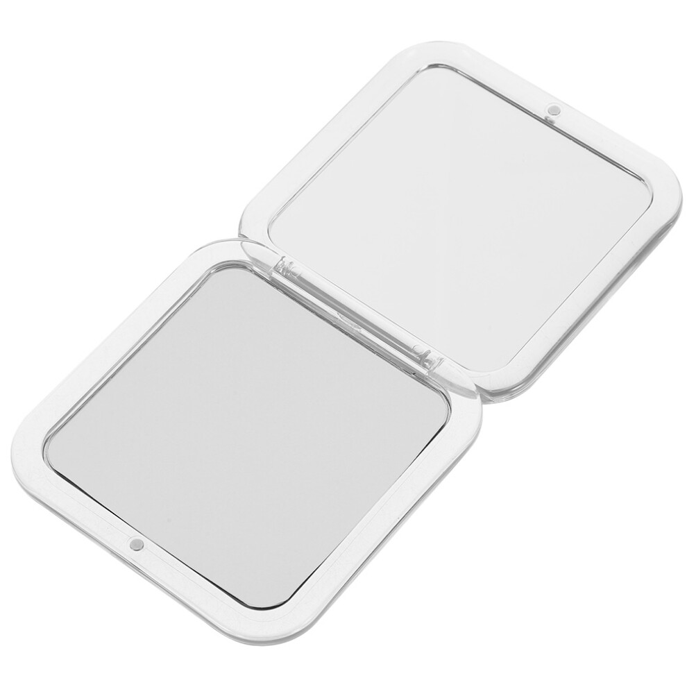 Inoomp Foldable Pocket Mirror With Magnification Square Compact Purse Mirror