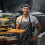2Pcs Chef Beret Hat Breathable Kitchen Cook Catering Waiter Cap 10