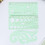 11 Pcs Green Transparent Expanded House Plan Template Geometric Rulers 5