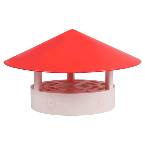 Capuchon PVC Rouge Pour Toit