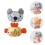 2Pcs Kids Shower Hat Washable Bath Cap For Children 10