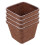 4Pcs Rustic Sundries Container Basket For Storage And Organization 1
