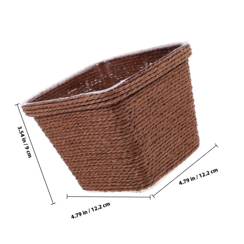 4Pcs Rustic Sundries Container Basket For Storage And Organization 1