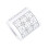 2Pcs Creative Sudoku Printed Toilet Tissue Roll Paper 9