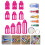 1 Set Bias Tape Makers Sewing Quilting Tool Kit 4