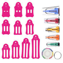 1 Set Bias Tape Makers Sewing Quilting Tool Kit