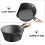 Practical Iron Frying Pan Mini Pancake Cookware For Home Kitchen 11