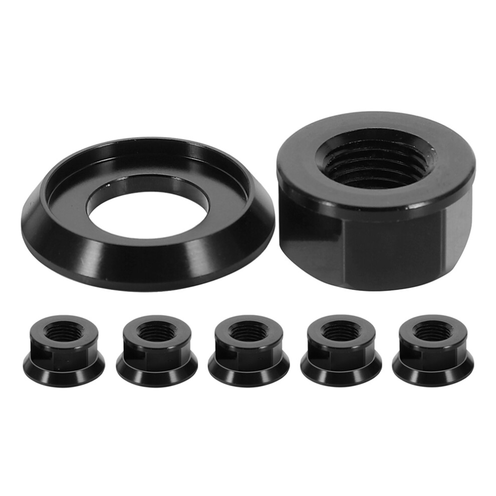 6Pcs M10 Aluminum Alloy Folding Nuts For Front Rear Wheel 3354104806110