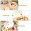 2Pcs Hamster Feeding Bowl Wooden Food Dish Multi-Function Feeder 10